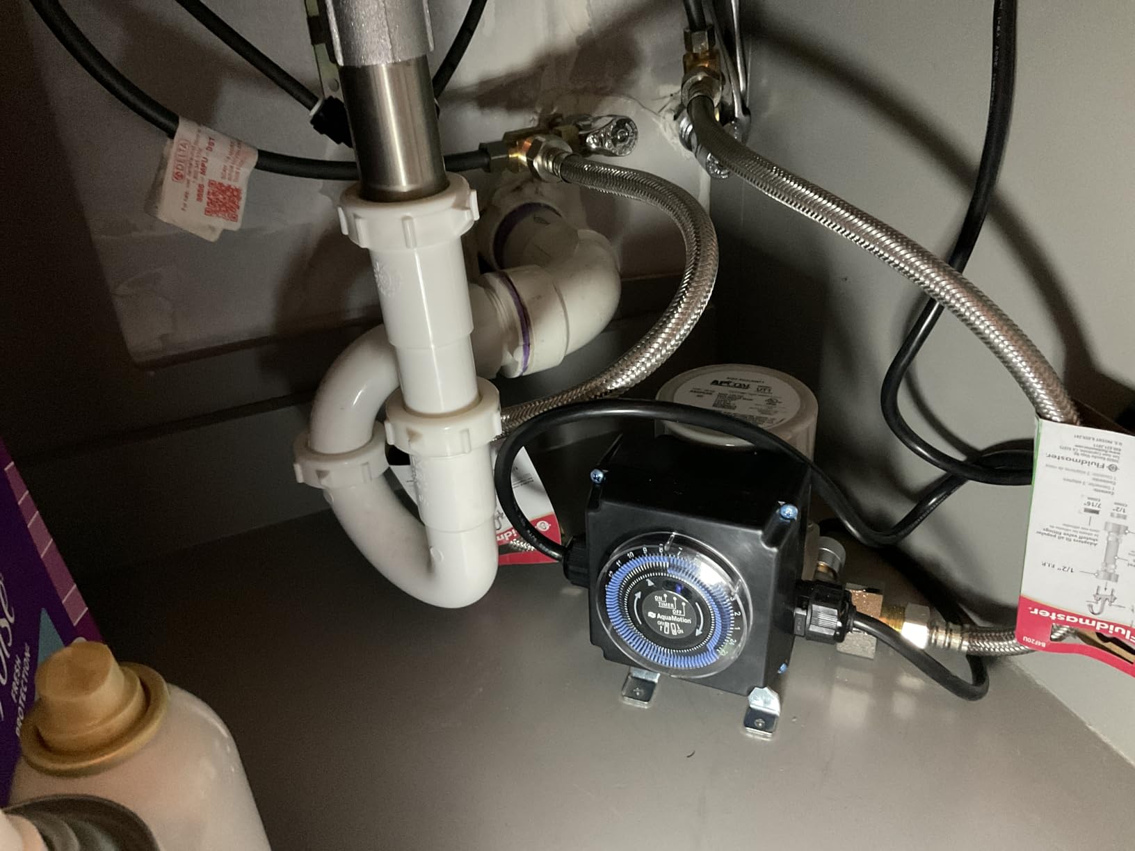APCOM UT1 Hot Water Recirculation Pump | Under Sink | For Tank Heaters customer photo 1