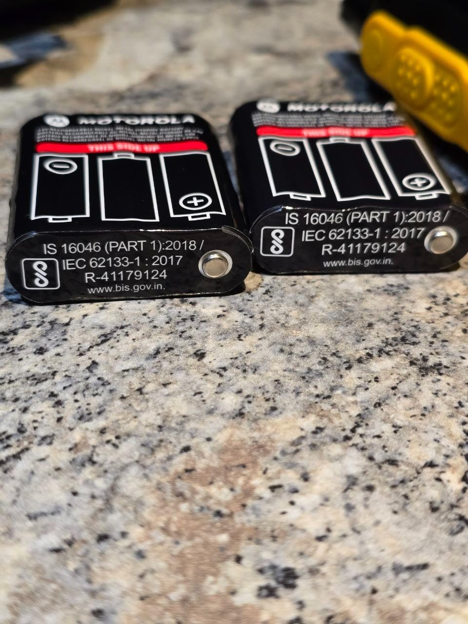 Motorola Solutions Talkabout T475 Extreme Two-Way Radio Black W/Yellow Rechargeable Two Pack customer photo 2