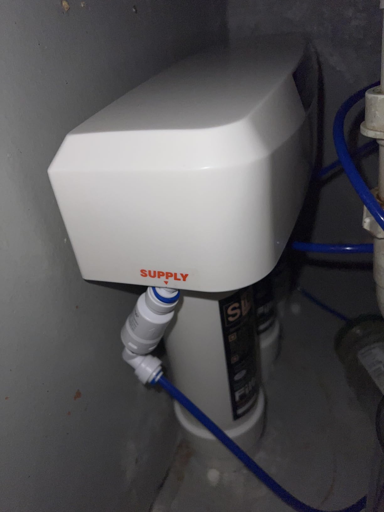 Frizzlife Under Sink Water Filter System, NSF/ANSI 53&42&372 Certified, 8 Layer 0.5 Micron Water Filtration Reduce Chloramine, PFOA/PFOS, Lead, Chlorine, Bad Taste & Odor, Under Counter, SK99-NEW customer photo 1