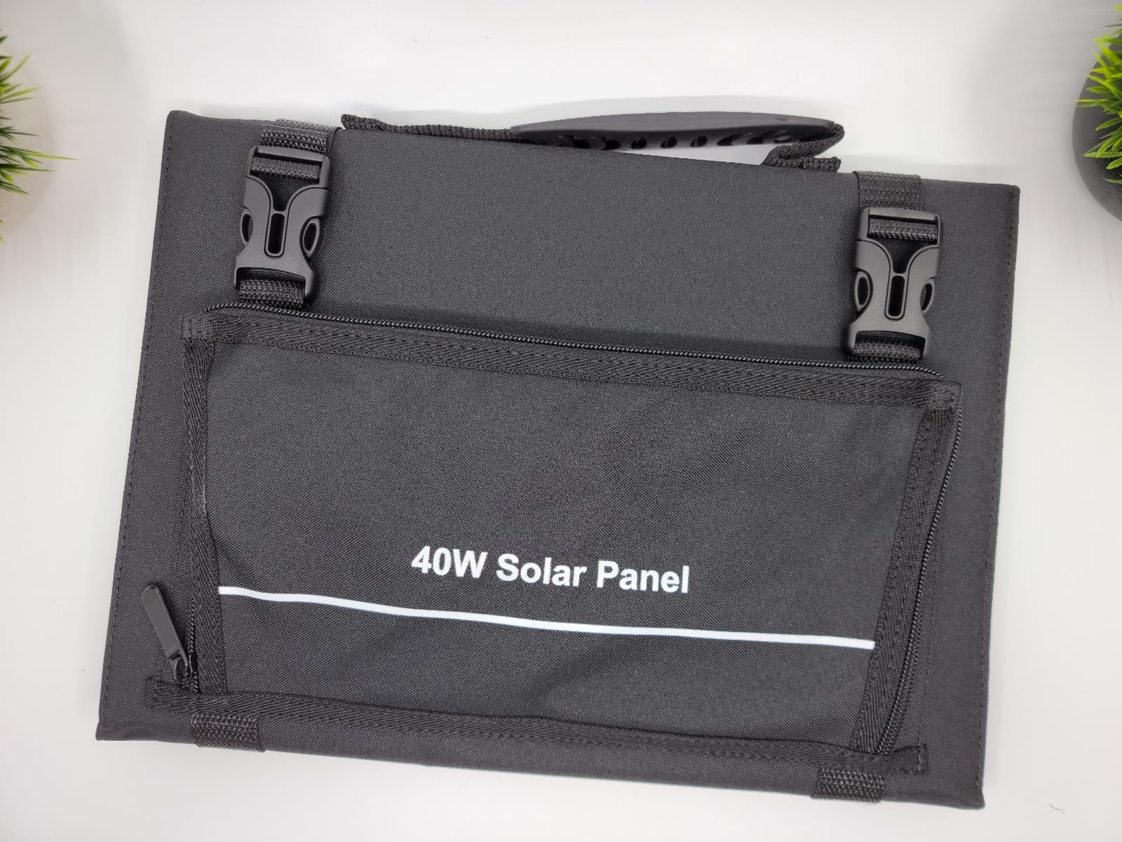 40W Foldable Solar Panel for iPhone, iPad, Laptop customer photo 1