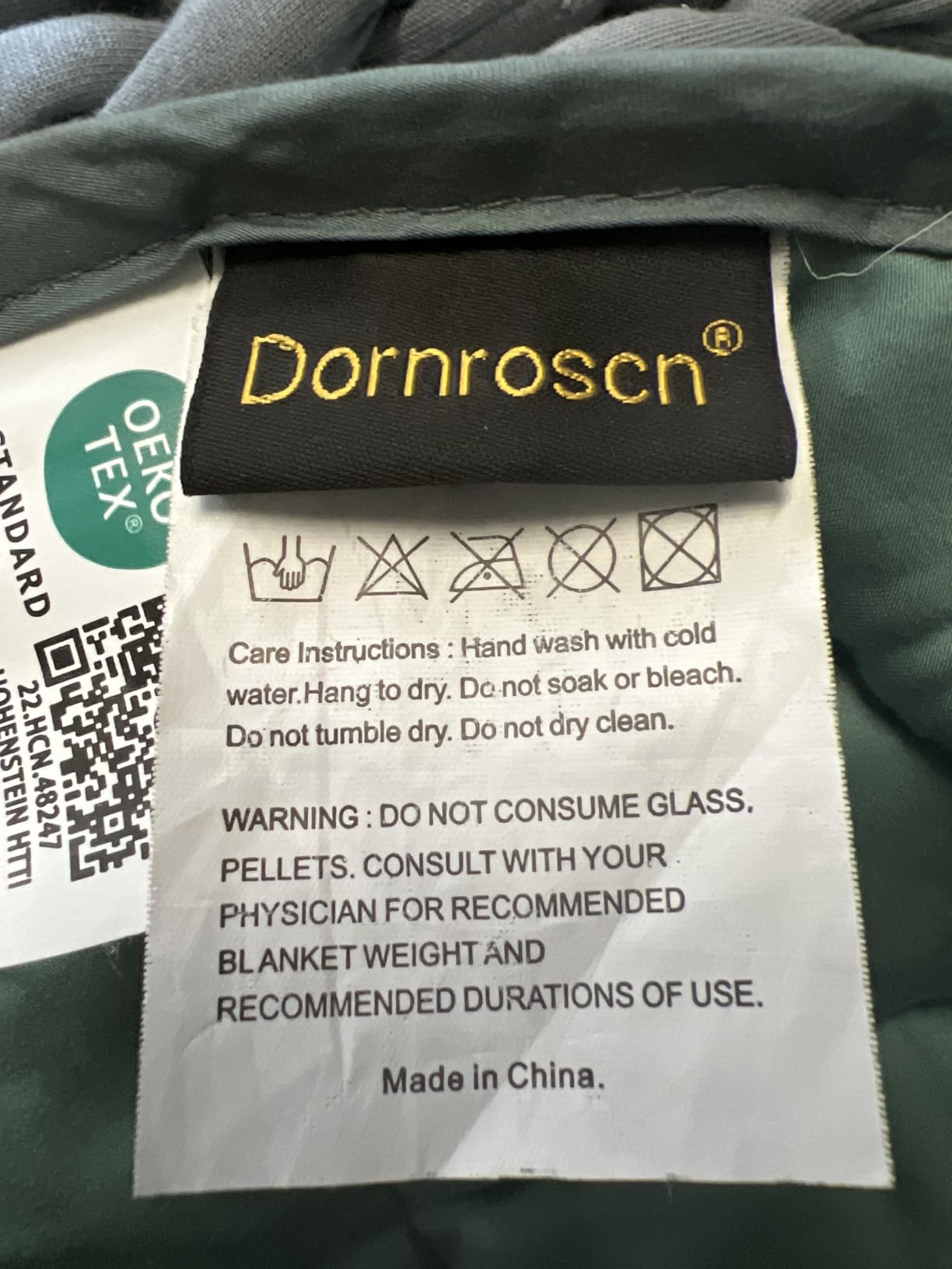 Dornroscn Cooling Queen Size Weighted Blanket 15lbs for Adult 60