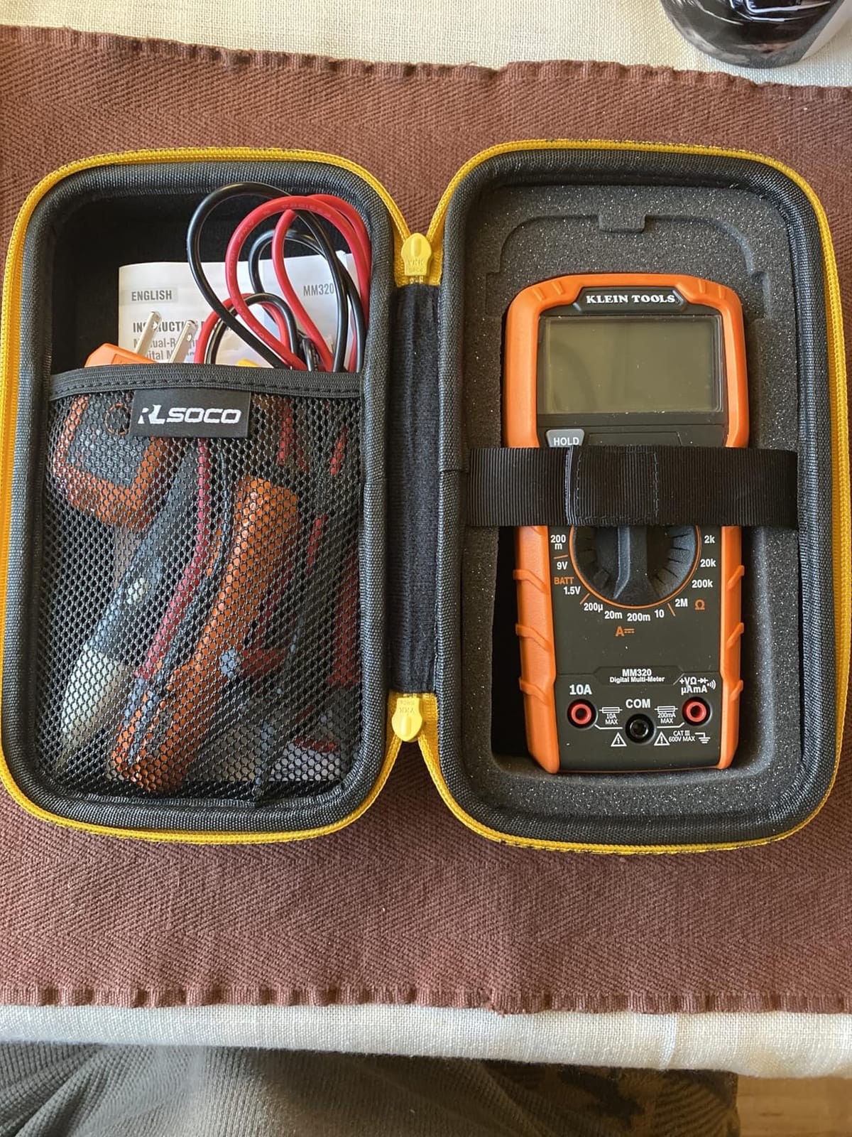 Klein Tools MM320KIT Digital Multimeter Electrical Test Kit, Non-Contact Voltage Tester, Receptacle Tester, Carrying Case and Batteries customer photo 1