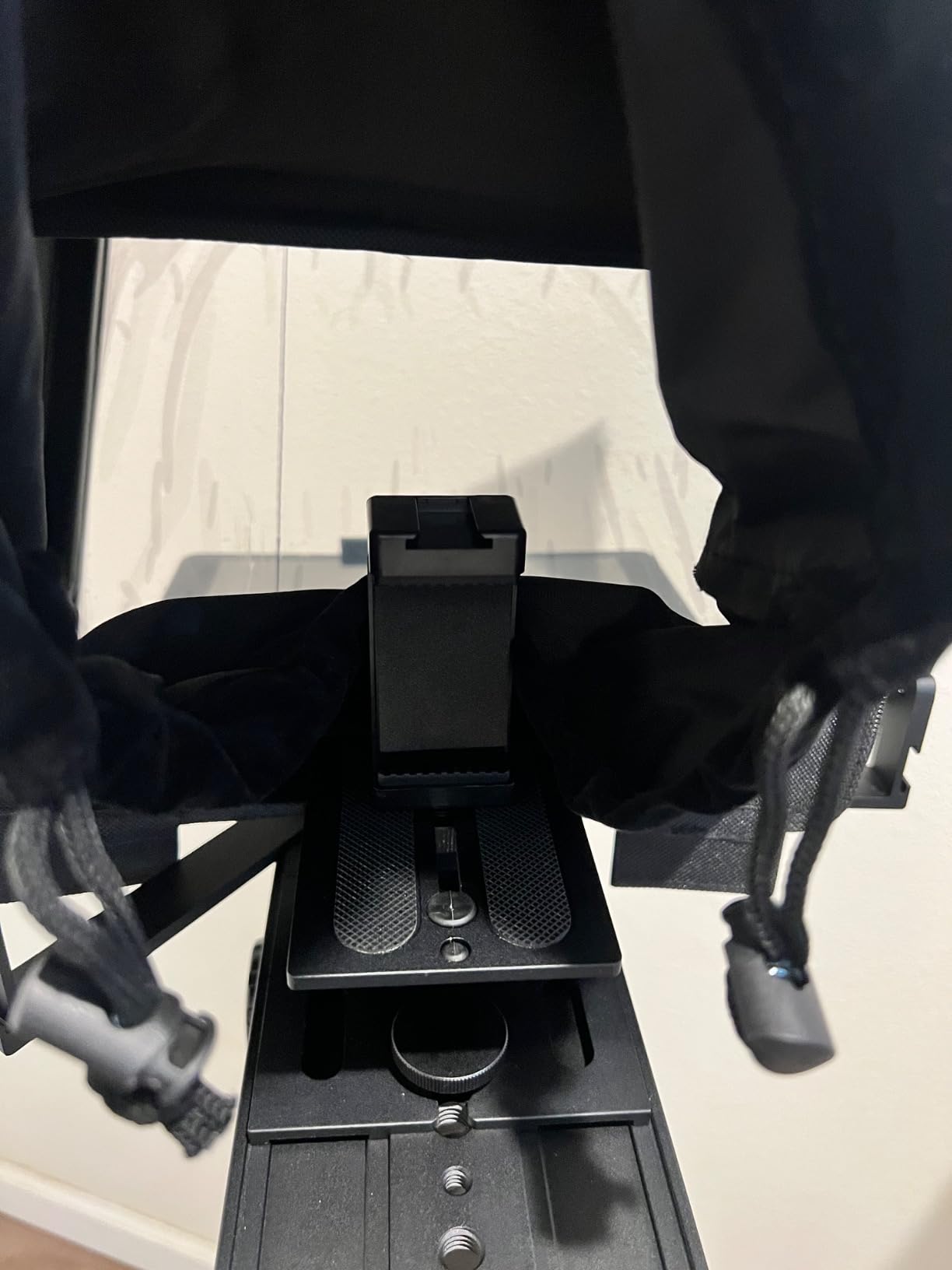 NEEWER X12 14 Inch Aluminum Alloy Teleprompter for iPad Tablet Phone Camera customer photo 1