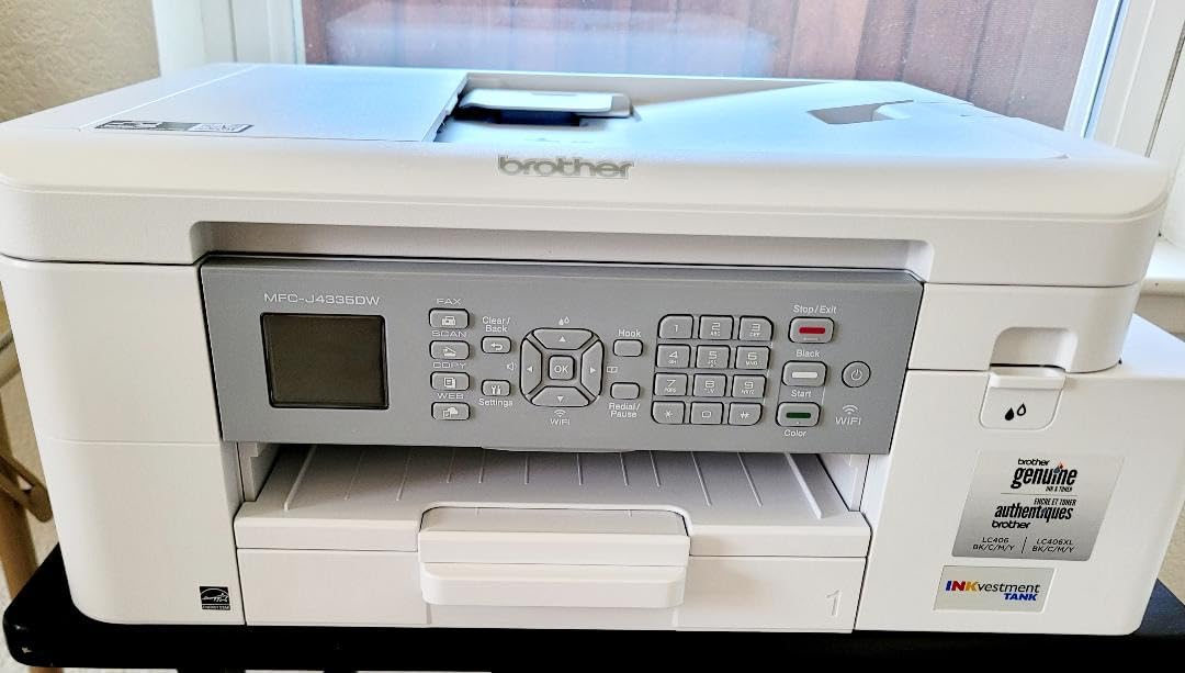 Brother MFC-J4335DW INKvestment Tank Wireless All-in-One Color Inkjet Printer, Up to 1-Year of Ink in-Box, Duplex Printing, Mobile and Cloud Print, Works with Alexa customer photo 2