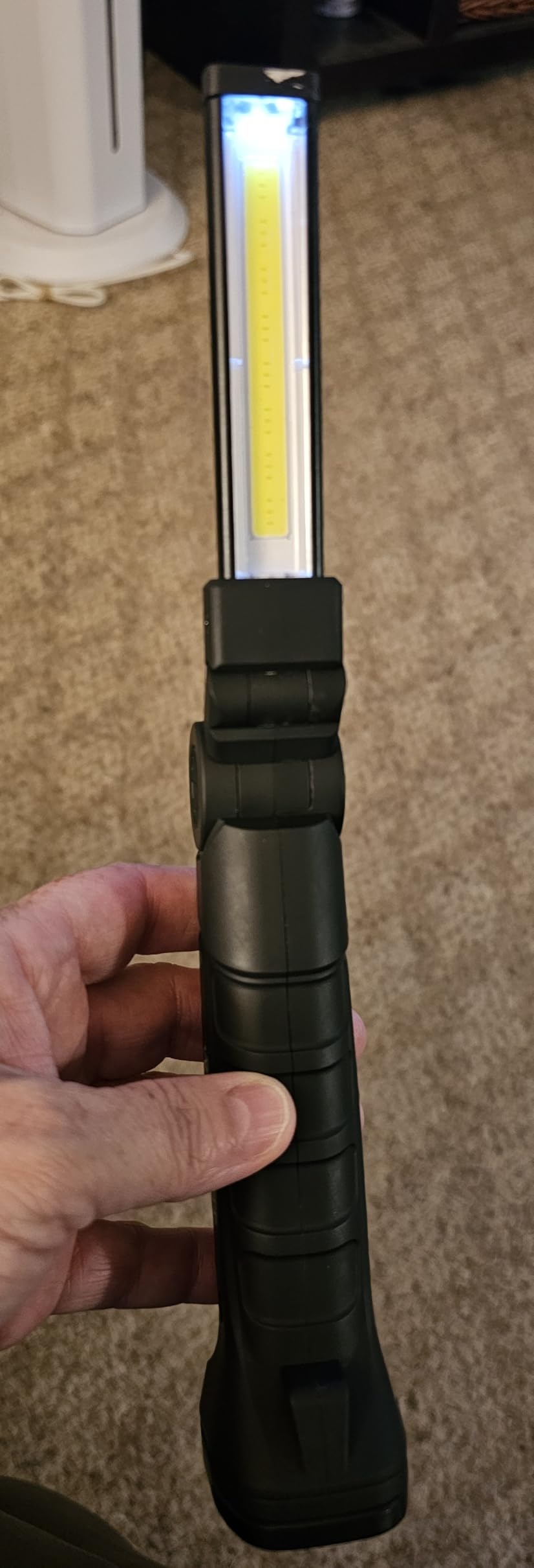 LHOTSE Rechargeable LED Work Light/Flashlight for Mechanic(2 Pack) customer photo 2