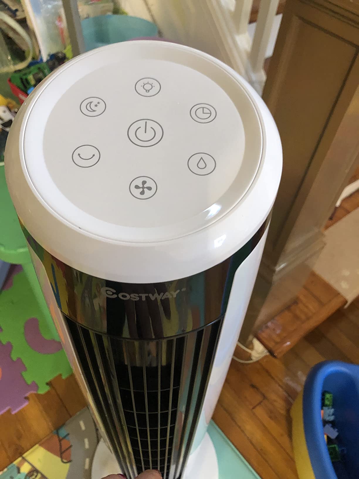 COSTWAY 41 Inches Portable Evaporative Air Cooler with Remote Control customer photo 1