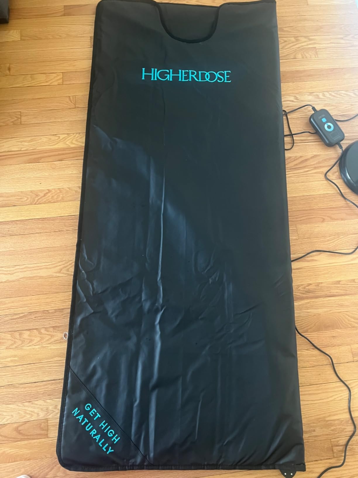 HigherDOSE Infrared Sauna Blanket with Low EMF and 9 Temp Levels customer photo 2
