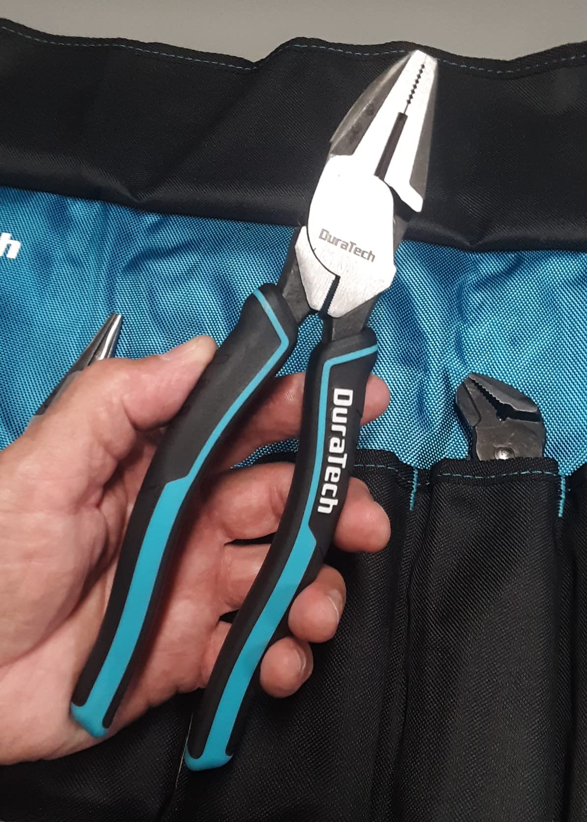 DURATECH 8-Piece Pliers Set with Rolling Pouch, Cr-V/Cr-Ni Construction customer photo 2