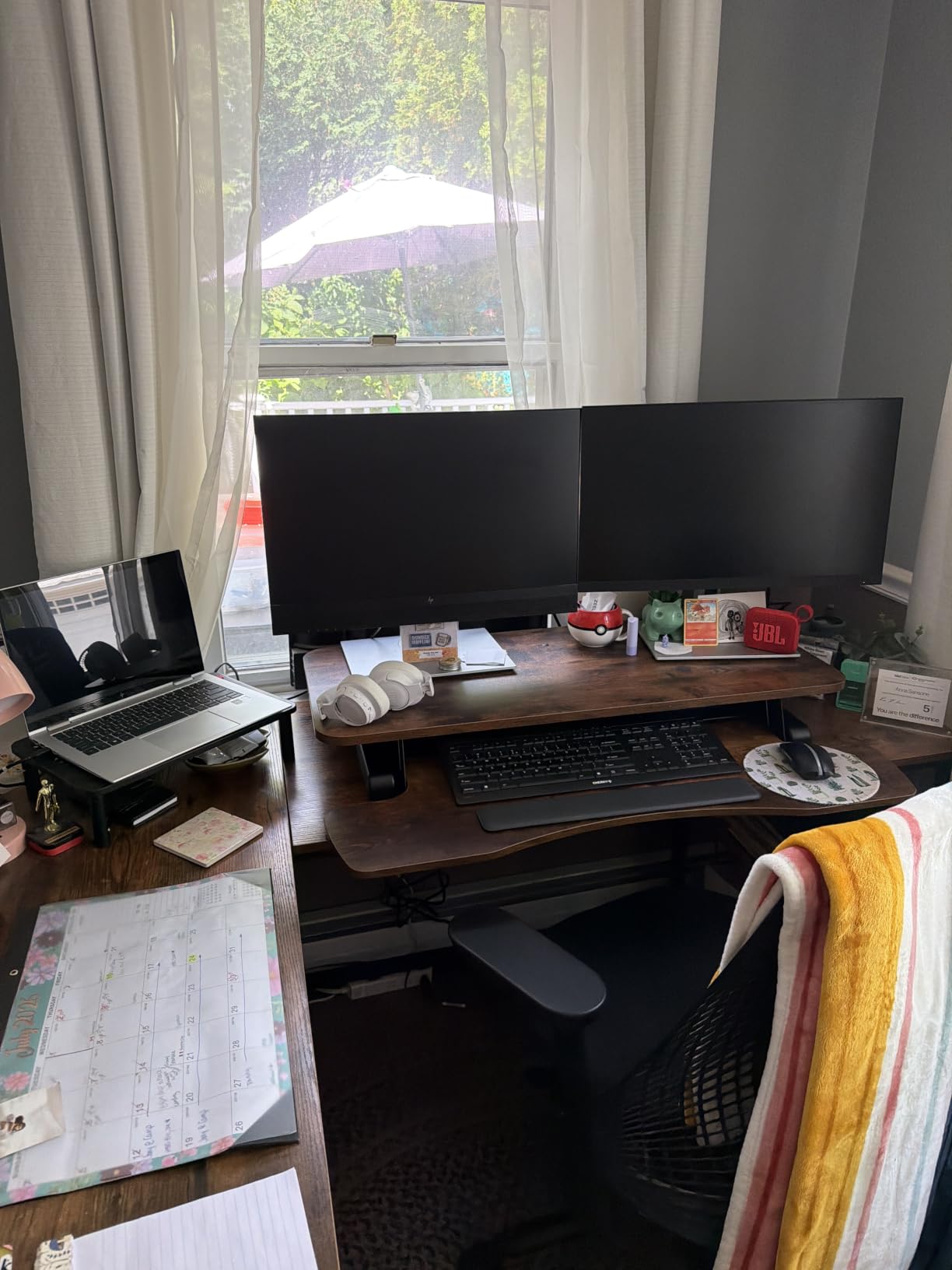 VIVO Black 26 in Standing Desk Converter, DESK-V026KB customer photo 1