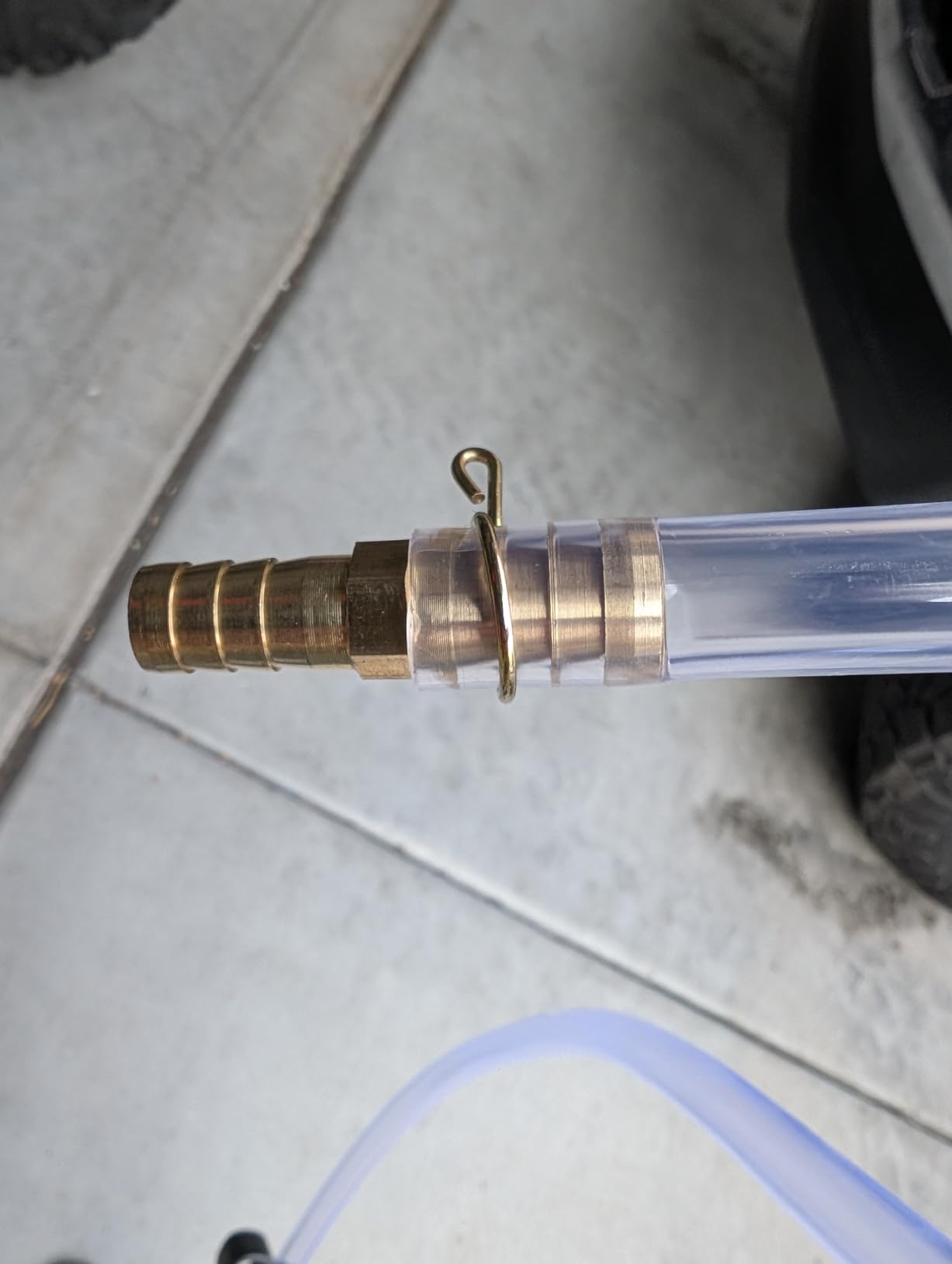 H-veenjor Gasoline Siphon Hose Pump, Hand Water Transfer Pump customer photo 1