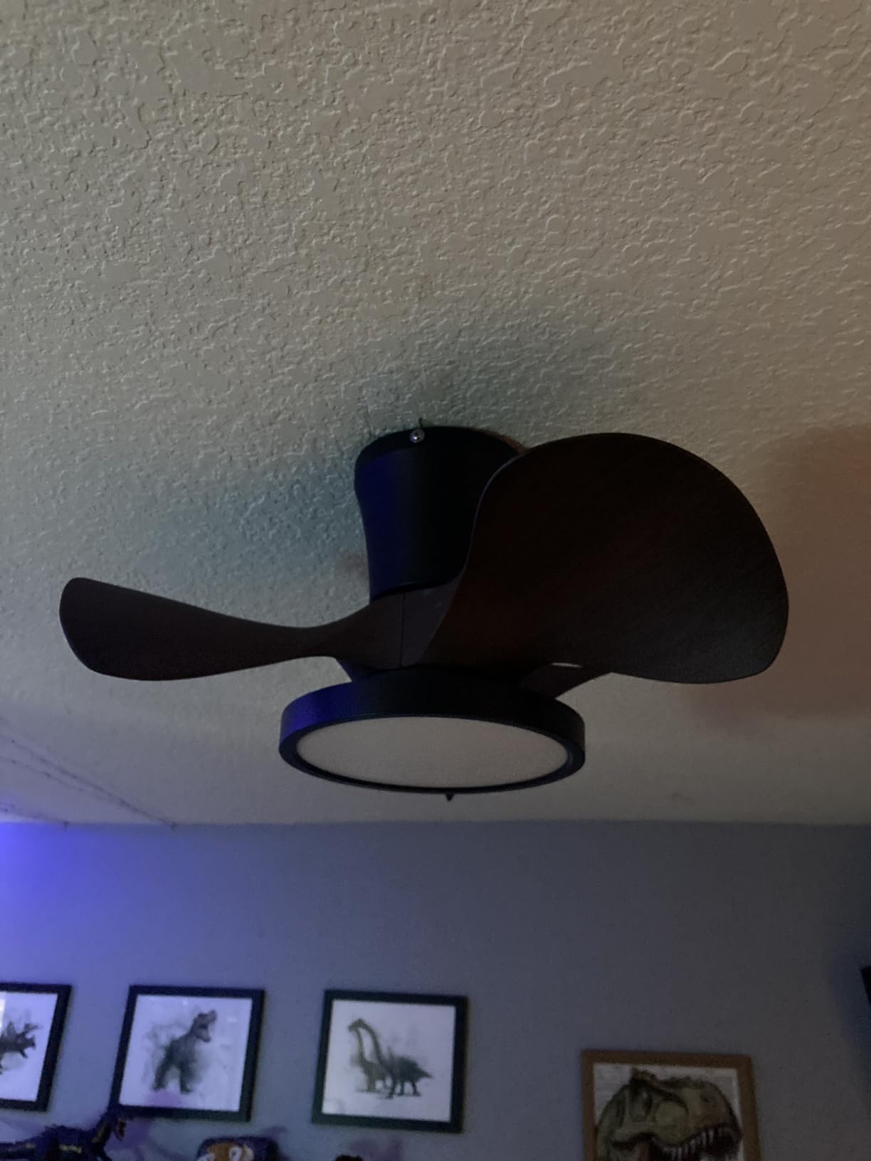 ocioc Quiet Ceiling Fan with LED Light DC Motor 32 inch Large Air Volume Remote Control for Kitchen Bedroom Dining Room Patio customer photo 2