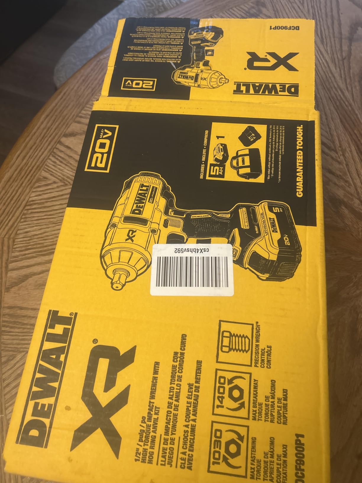 DEWALT 20V MAX Cordless Impact Wrench (DCF900P1) customer photo 2