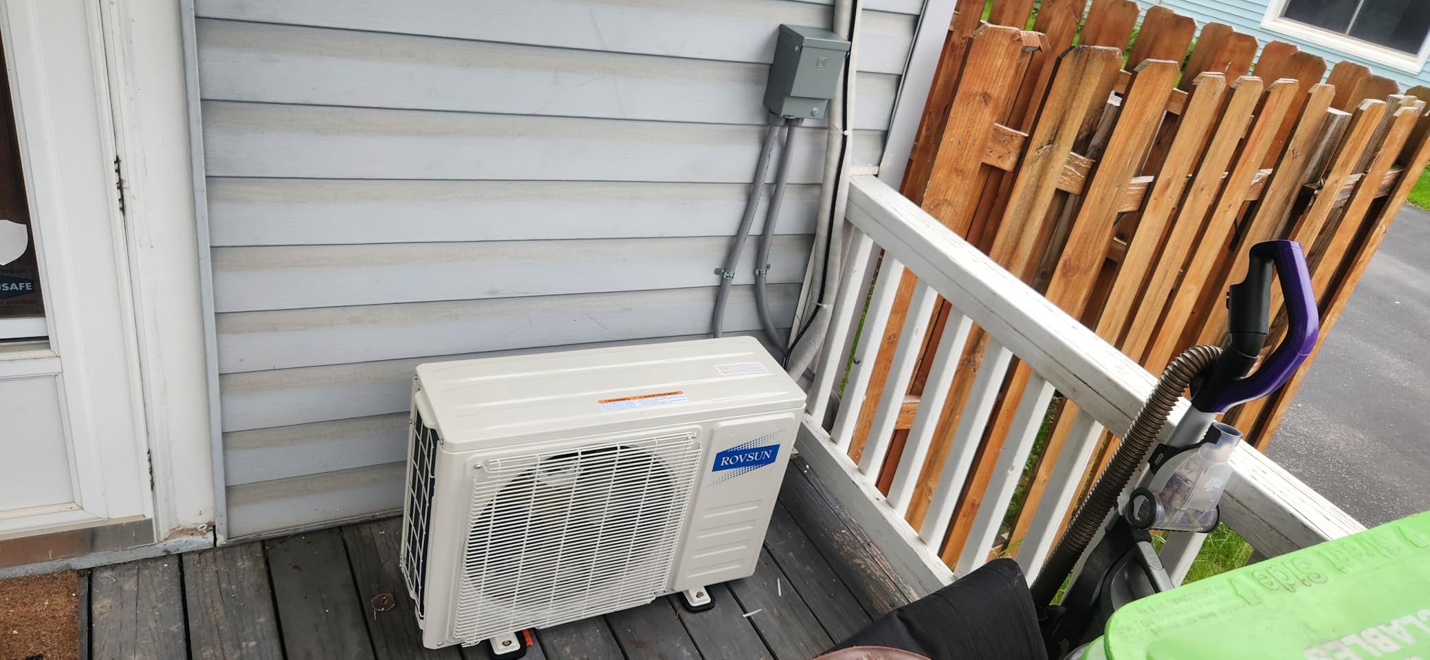 ROVSUN 12000 BTU Wifi Enabled Mini Split Air Conditioner & Heater with Inverter, 20 SEER2 Energy Saving 230V Ductless Split AC Unit with Pre-Charged Condenser, Heat Pump & Installation Kit customer photo 1