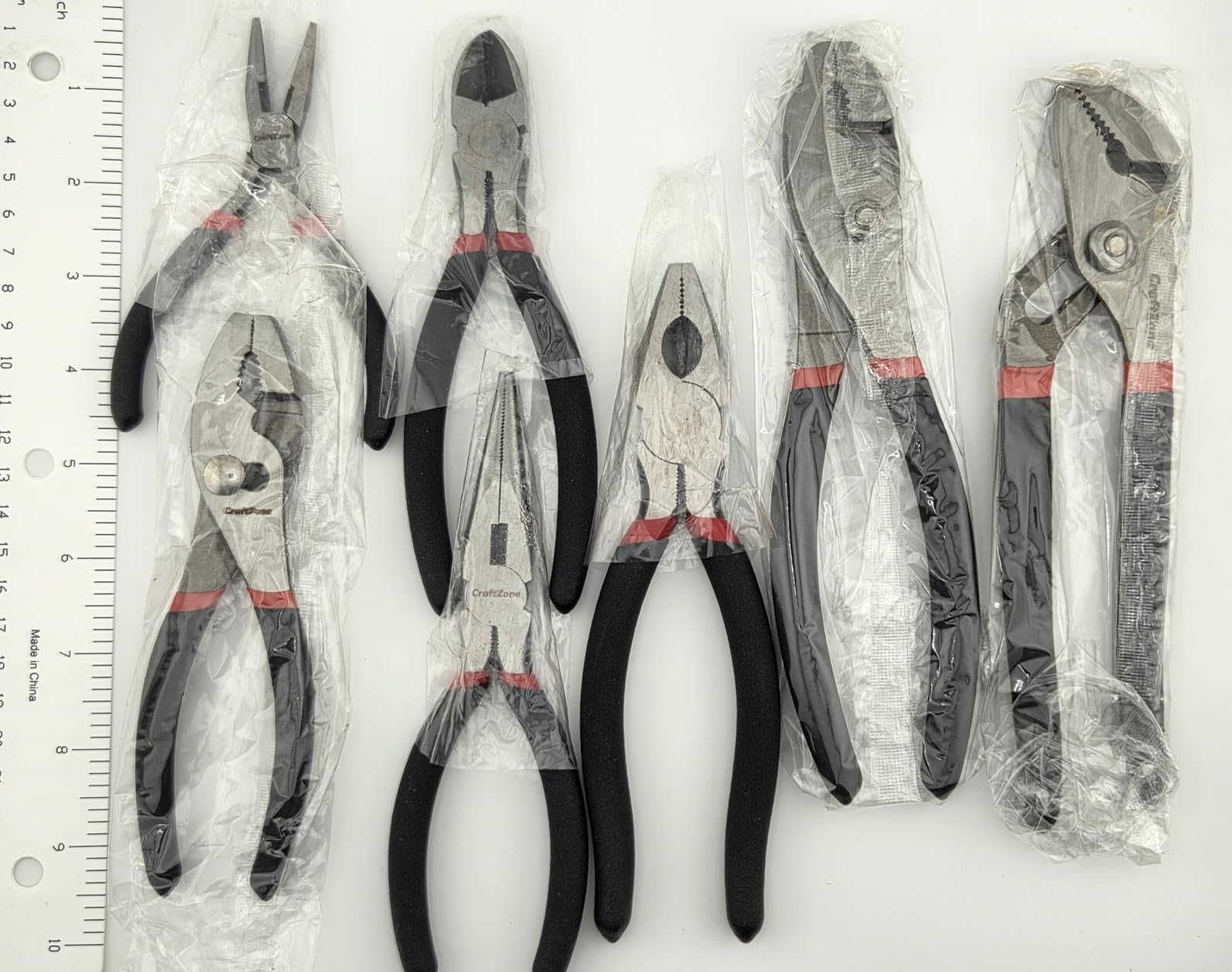 10PC Pliers and Wrench Set with Storage Rack – Includes Channel Lock | Long Needle Nose | Diagonal Cutter | Groove Joint | Linesman & Mini Plier, Carbon Steel Tool Kit for DIY and Home a Gift for Man customer photo 1