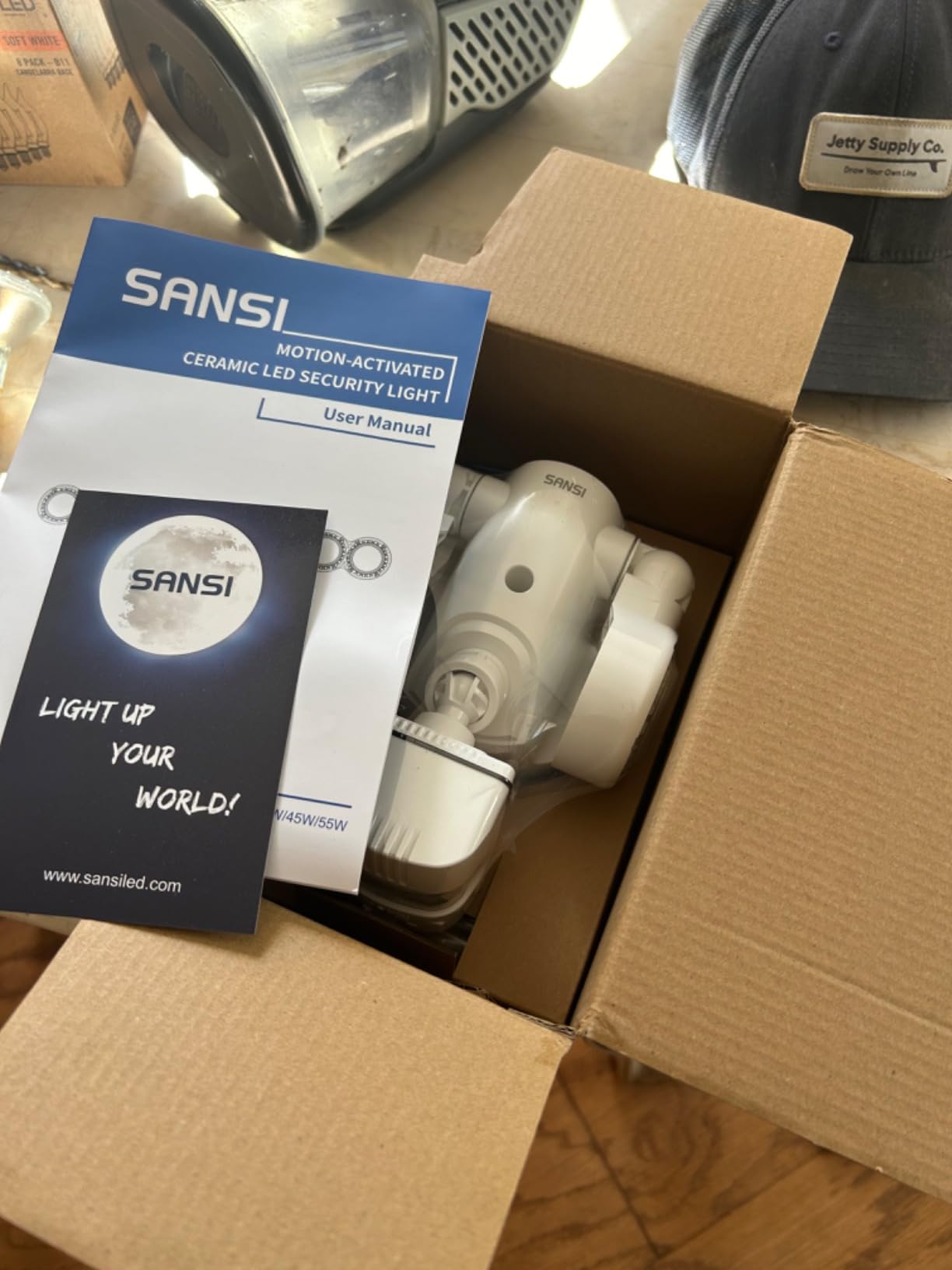 SANSI 25W 3000LM Motion Sensor Outdoor Security Lights customer photo 2