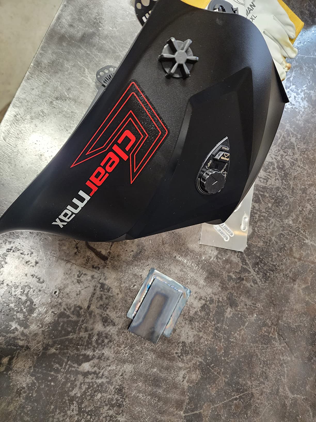 ARCCAPTAIN Welding Helmet Auto Darkening, 1/25000s Response, Shade 4/9-13 customer photo 2