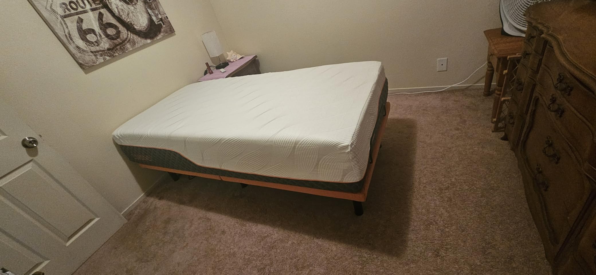 ESHINE Queen Adjustable Bed Frame with 14