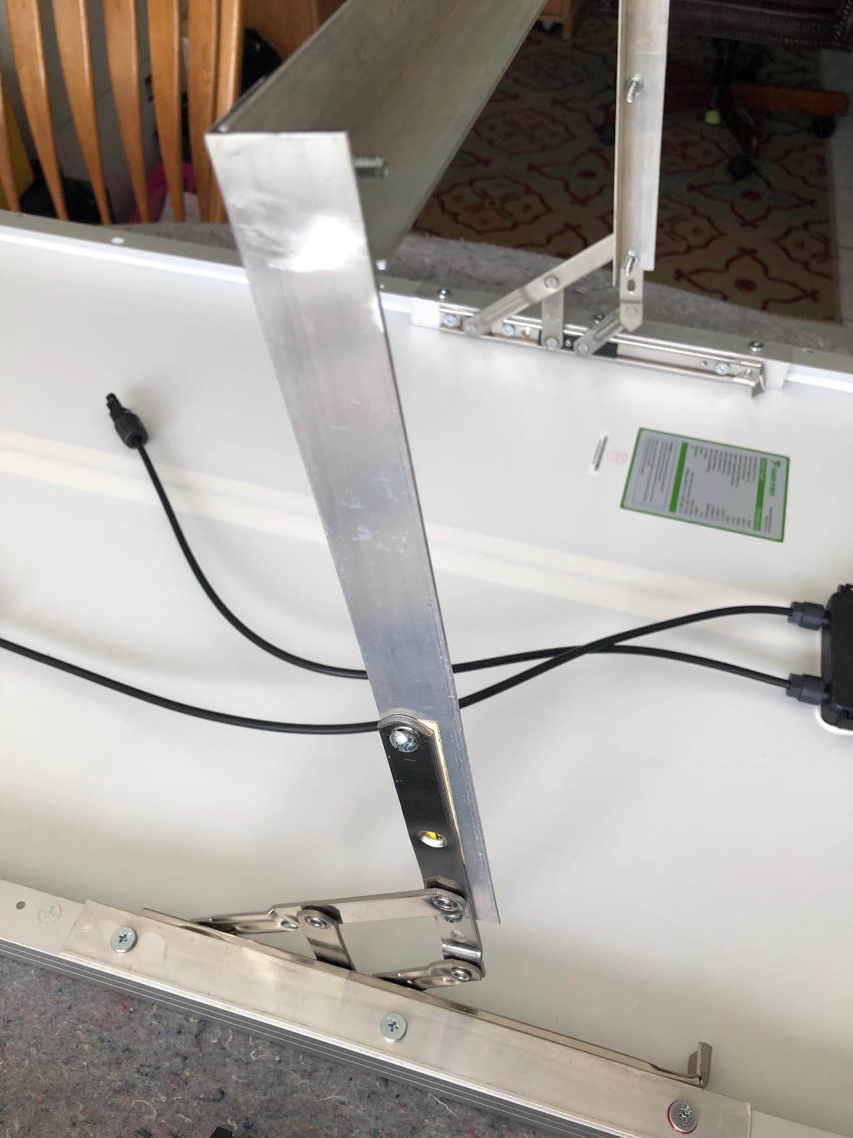 Traver Force 400W 12V Solar Panel, 4*100W, 25% Efficiency, Grade A+ Cells, customer photo 1