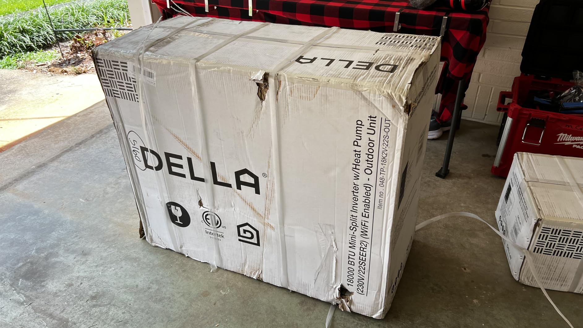 DELLA Optima Series 9,000 BTU Mini Split AC, Hyper Heat Down to -13°F, Up to 400 Sq. Ft, 24 SEER2 230V, Energy Star, WiFi & Alexa, Inverter AC with 0.75 Ton Pre-Charged Heat Pump & 16.4ft Kit customer photo 1
