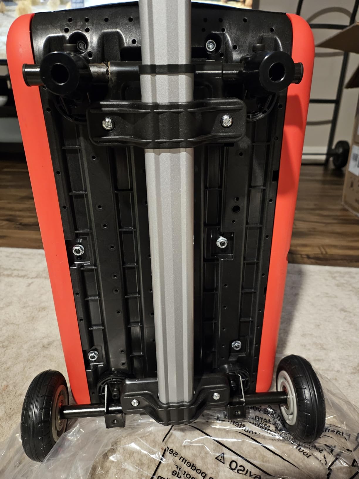 Erayak Wheel Kit For Portable Generators with Extending Telescopic Handle, Never-Flat Tires, Portable Generators Accessories customer photo 2