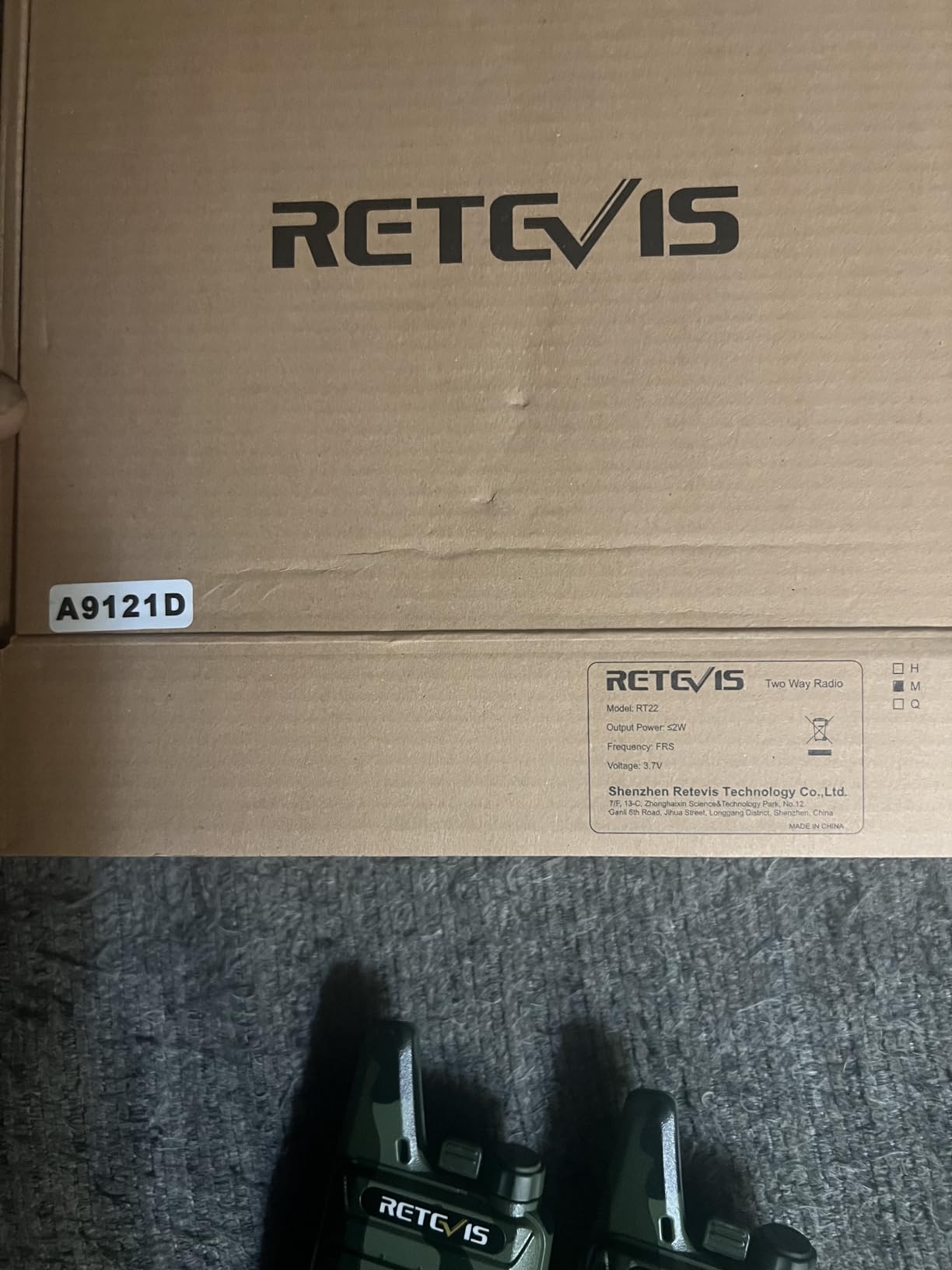 Retevis RT22 Rechargeable Walkie Talkies, Long Range 2 Way Radio for Adults customer photo 1