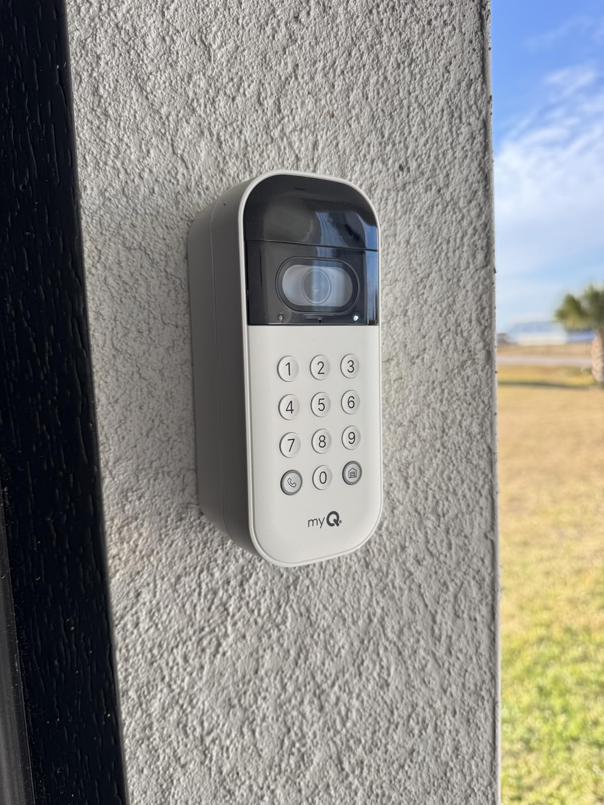 myQ Smart Garage Door Video Keypad Wired Power Adapter Kit-Works with Chamberlain, LiftMaster and Craftsman openers, White customer photo 2