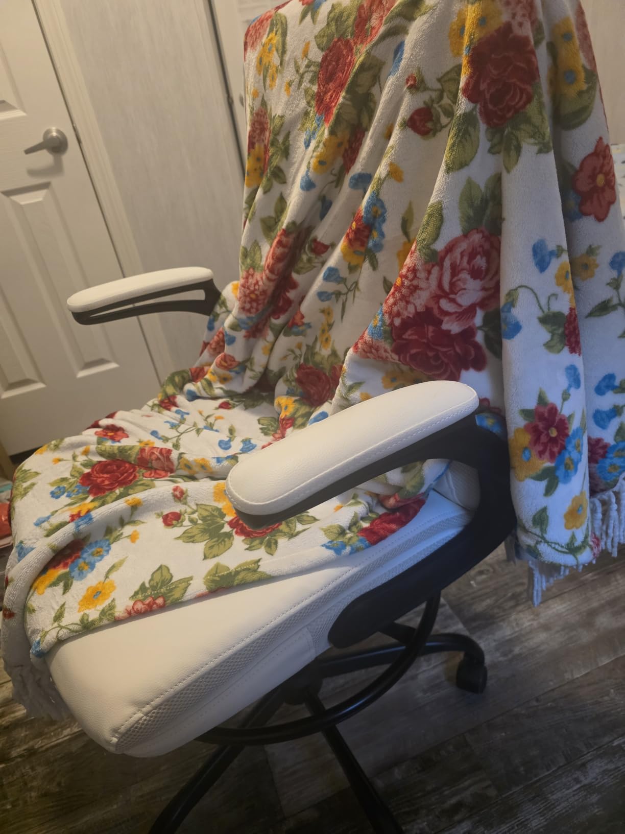 amseatec Drafting Chair, Tall Office Chair with Footrest for Standing Desk customer photo 2