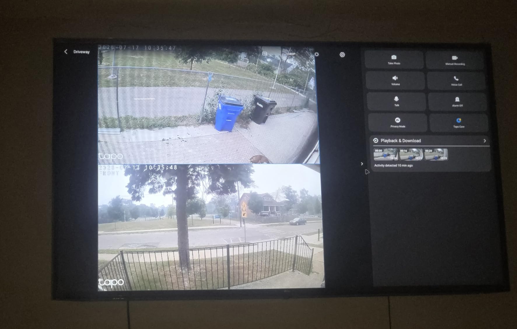 Tapo 1080P Indoor Security Camera, Baby Monitor, Dog Camera, C101 customer photo 2