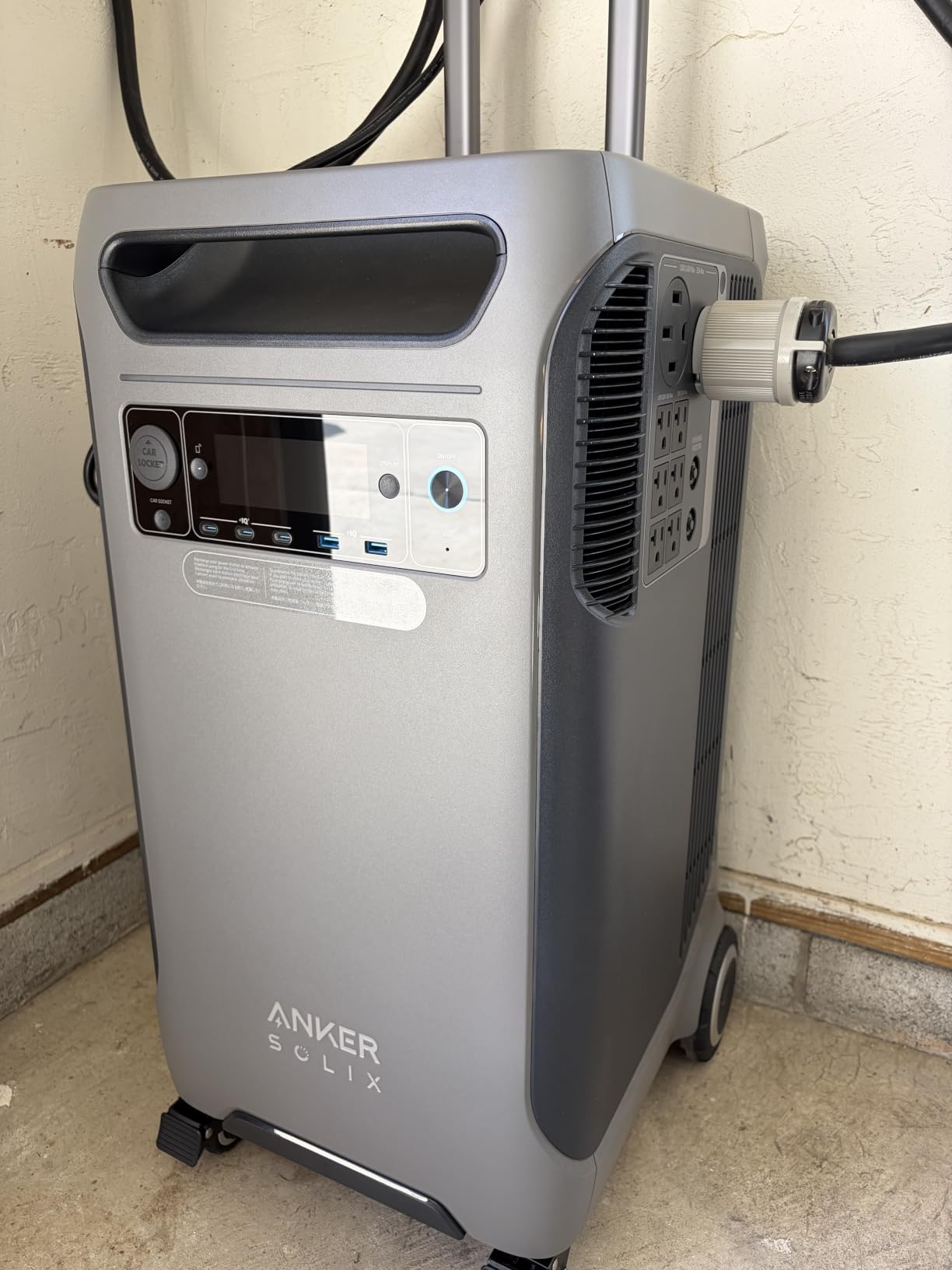Anker SOLIX F3800 Portable Power Station and Expansion Battery, 7,680Wh customer photo 1