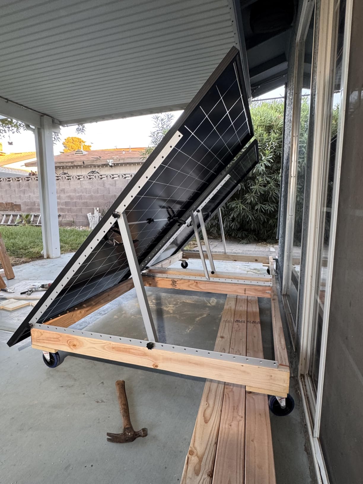 JJN Bifacial 200 Watt Solar Panel, 25% High-Efficiency, Monocrystalline customer photo 2