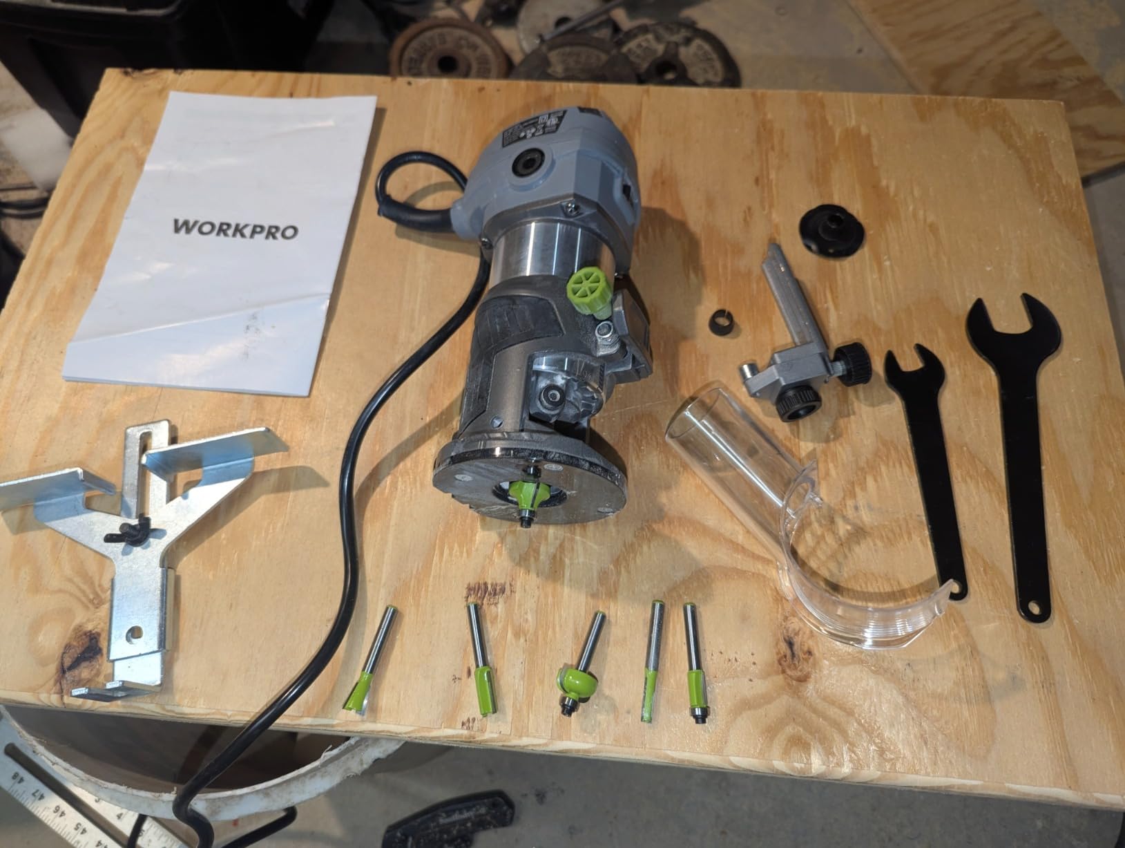 WORKPRO 20V Cordless Compact Router Kit customer photo 2