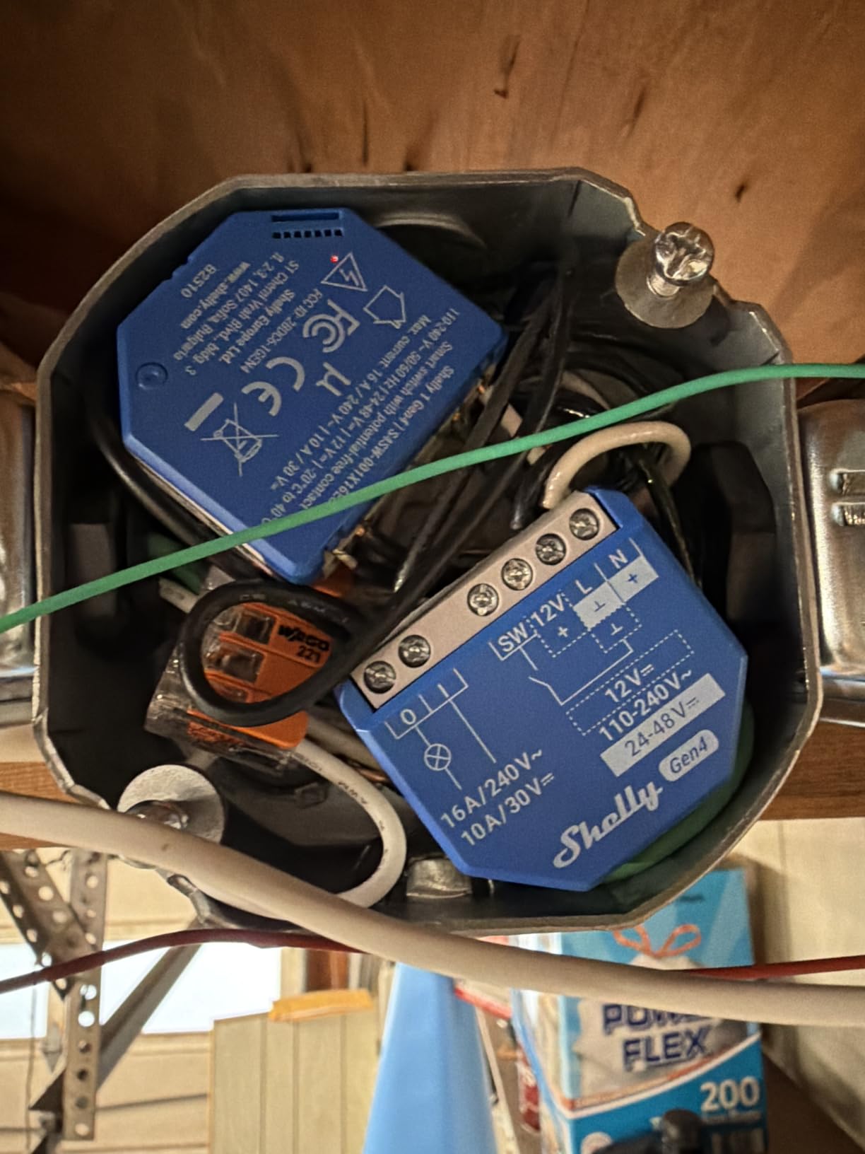 Shelly 1 Gen4, Smart Wi-Fi, Zigbee & Matter Relay Switch with Dry Contacts customer photo 2