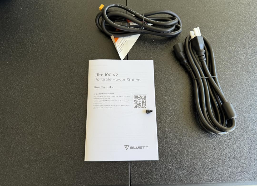 BLUETTI Elite 100 V2 Portable Power Station for Camping 1024Wh 1800W customer photo 2