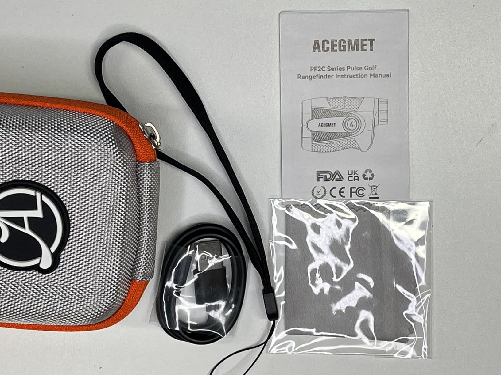 ACEGMET PFS5 Golf Range Finder, Slope & Triangulation, Magnetic, 1300 Yards customer photo 1