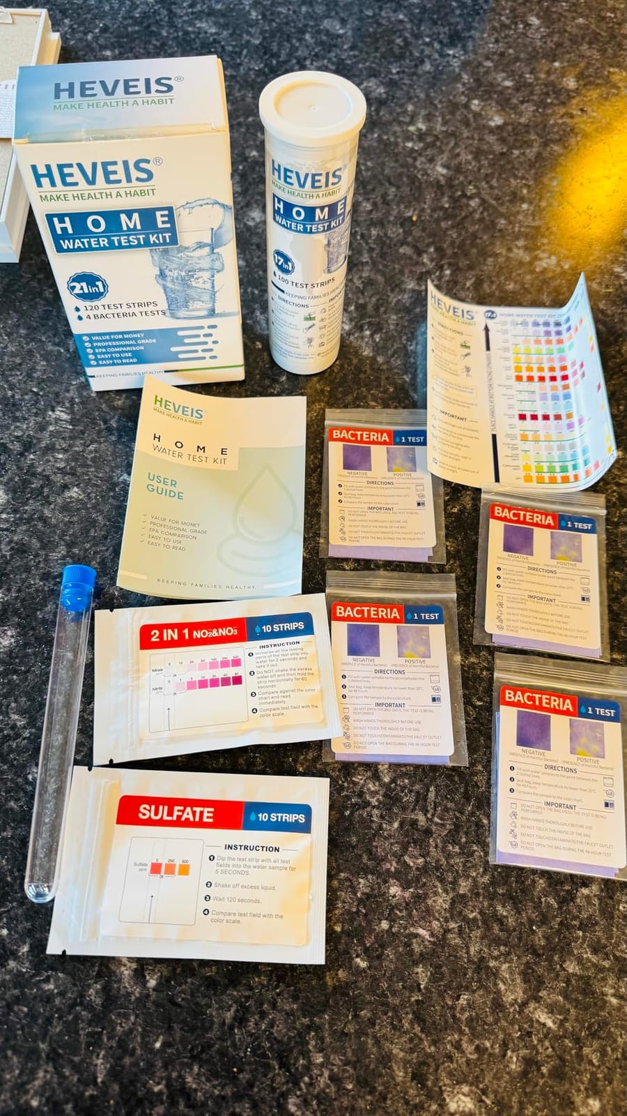 21-in-1 Home Water Test Kit for Drinking, Tap & Well Water - Easy to Read customer photo 1
