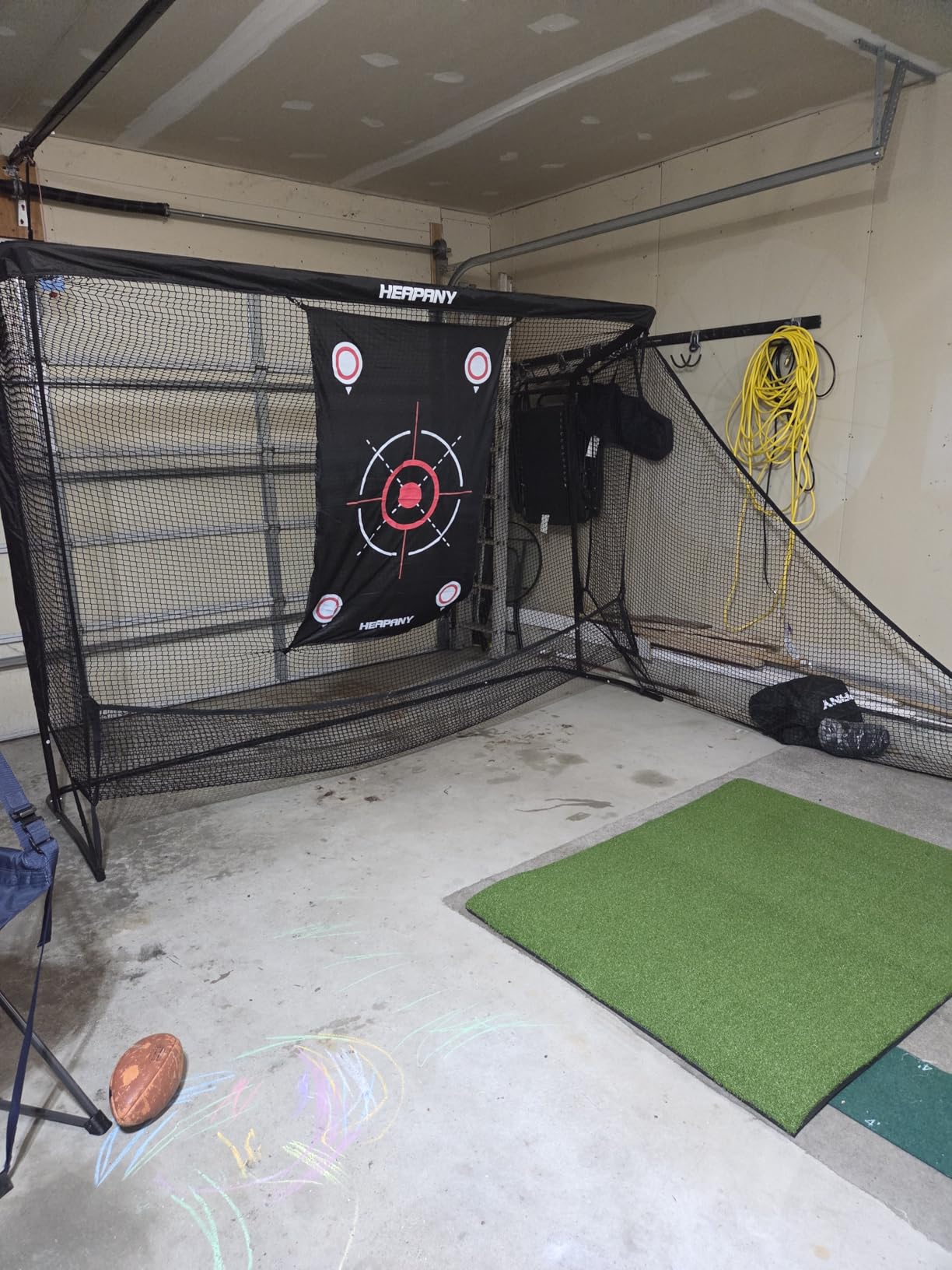 5×4 Premium Golf Hitting Mat — 40mm Cushioned Turf for Joint-Friendly Practice — Trusted by PGA Tour Pro Jim Herman, Indoor & Outdoor, Includes Training Kit - USA Owned Brand customer photo 1