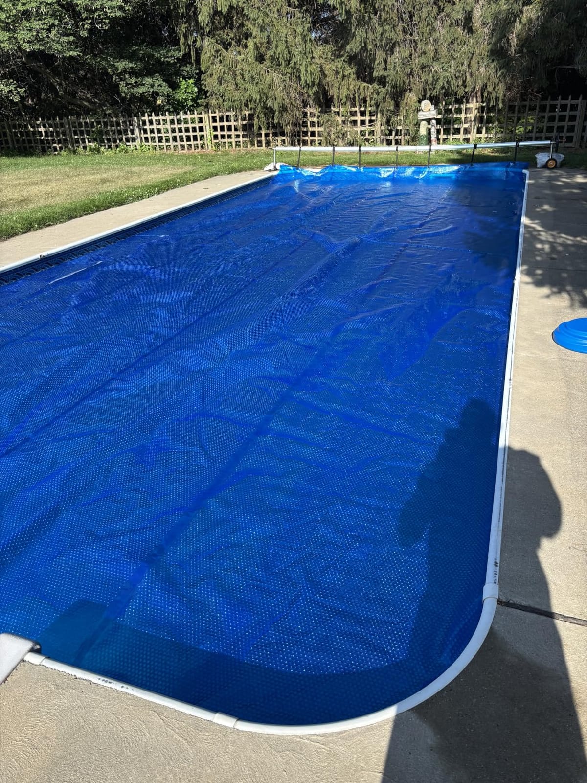 Sun2Solar Solar Pool Cover 16 Mil | 18 x 36 Ft Blue customer photo 2