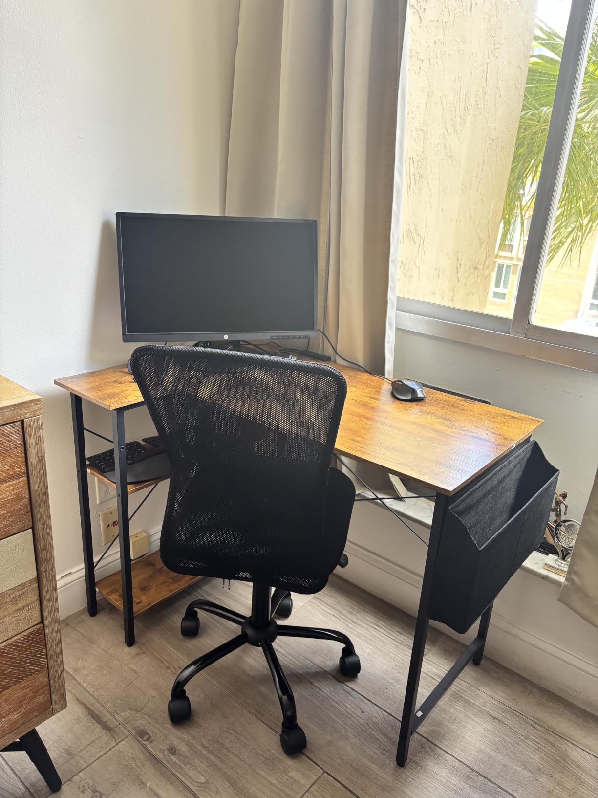 Mericonia 48 in Corner Desk with Monitor Stand, Small L Shaped Gaming Desk customer photo 2