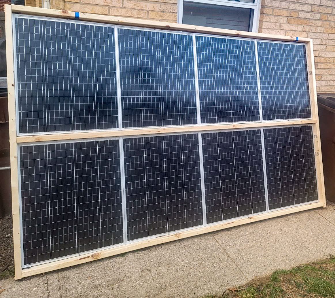 HQST 200W Solar Panel, N-Type, 16BB, up to 25.4% Efficiency, IP65 customer photo 2