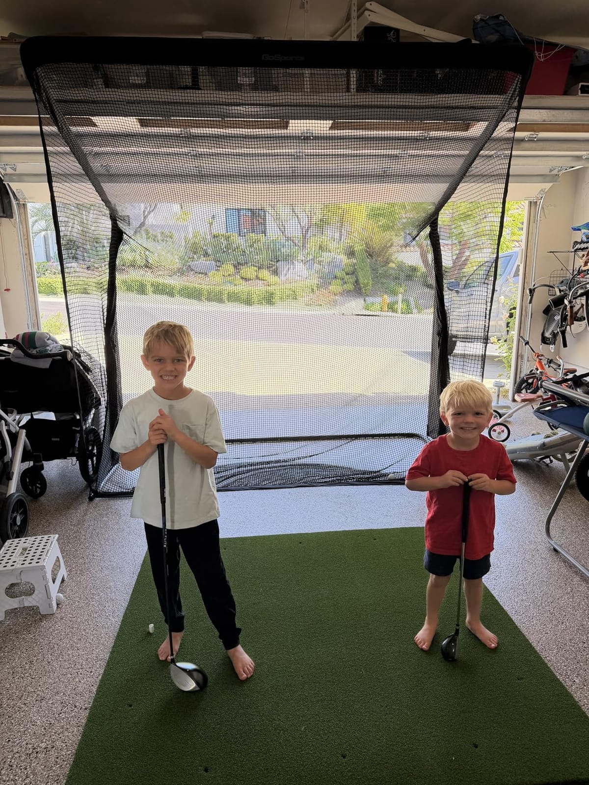 GoSports Golf Net Elite - Steel Frame Practice Golf Hitting Nets customer photo 1