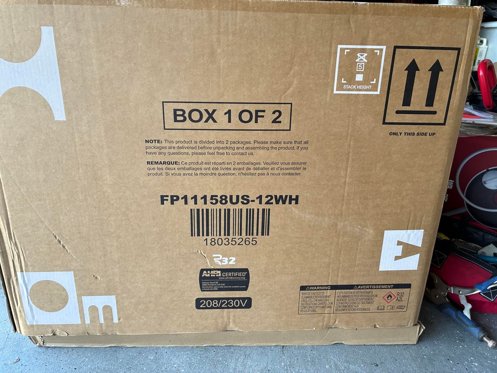 COSTWAY 24000 BTU Mini Split Air Conditioner & Heater, 20 SEER2 208/230V customer photo 1