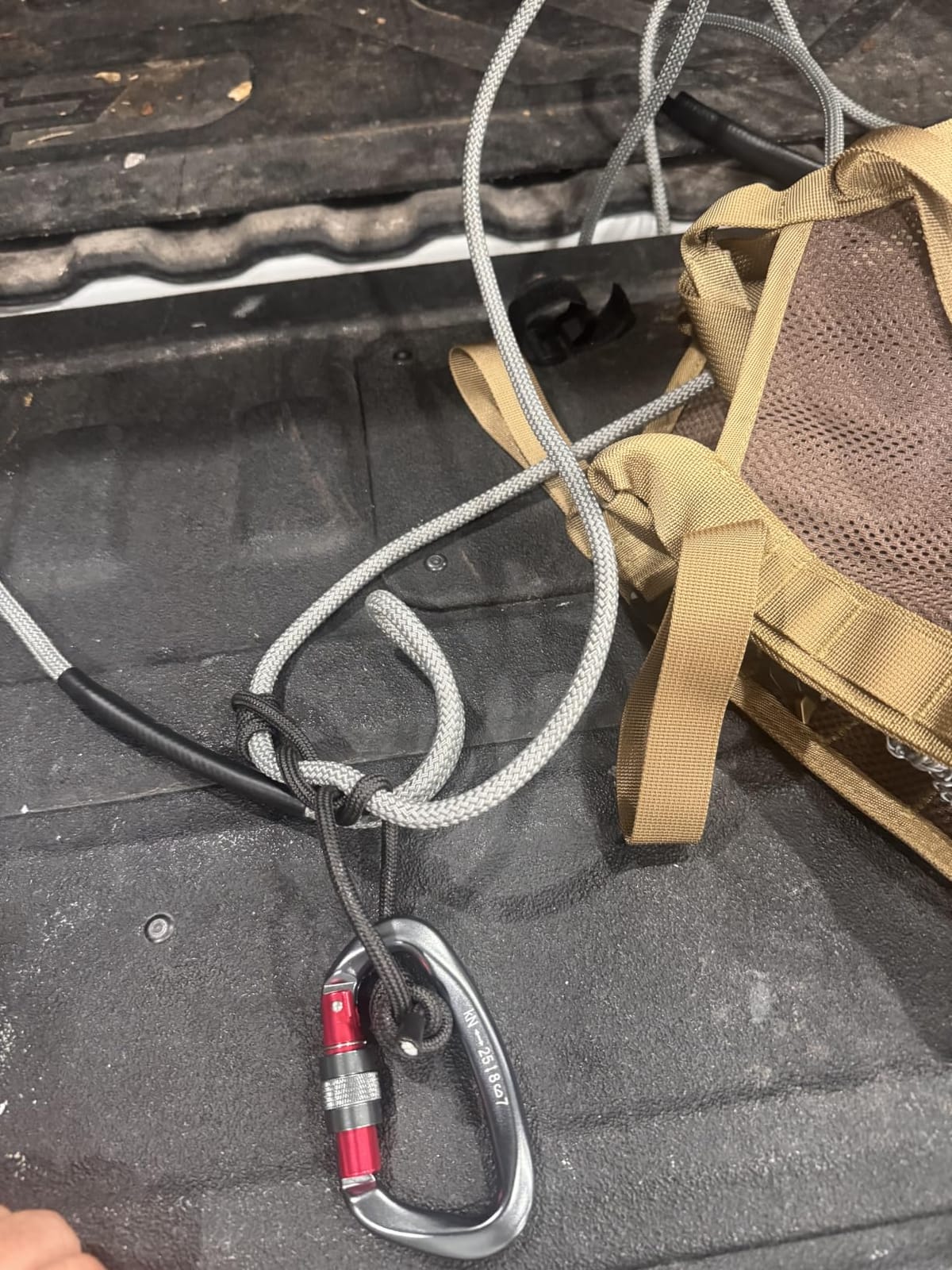 Tree Saddle Hunting Kit, Lightweight Tree Climbing Saddle. customer photo 1