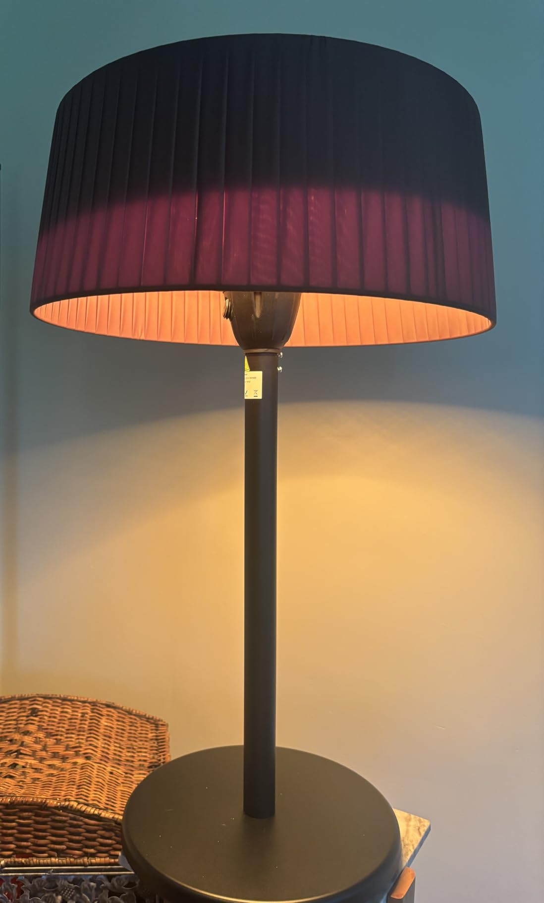 Electric Outdoor Patio Heater, 1500W Tabletop Infrared Heater customer photo 1