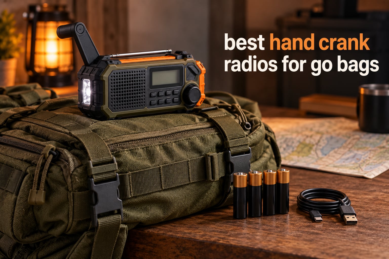 best hand crank radios for go bags