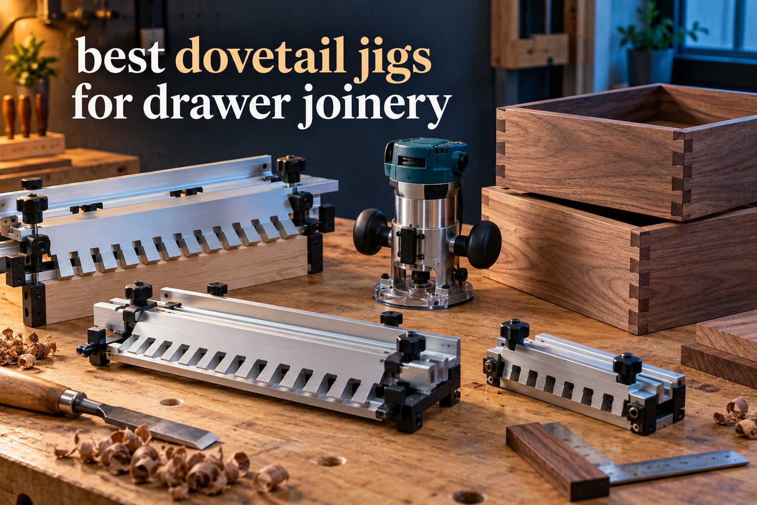 best dovetail jigs for drawer joinery