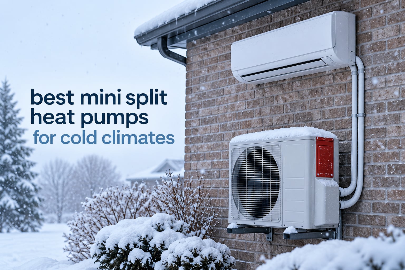 best mini split heat pumps for cold climates