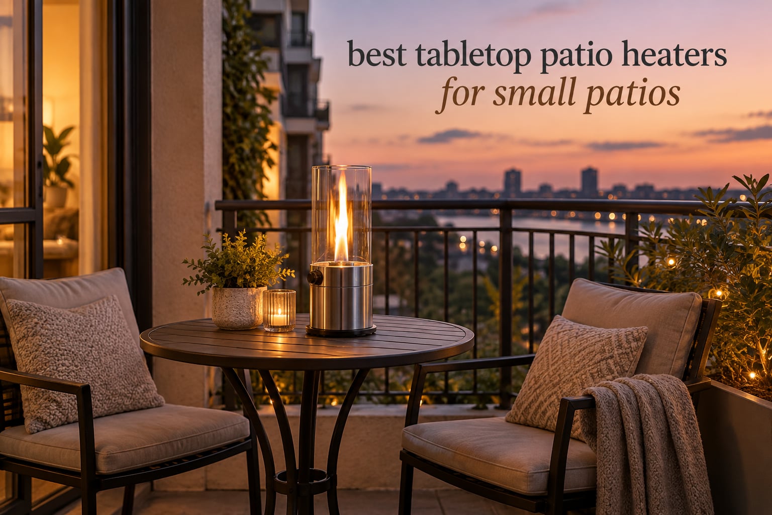 best tabletop patio heaters for small patios