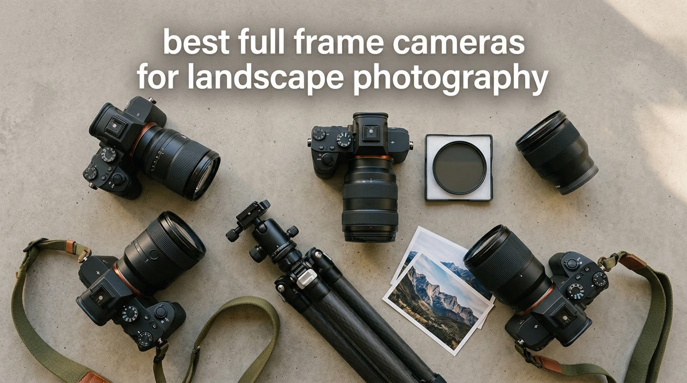 best full frame cameras for landscape photography