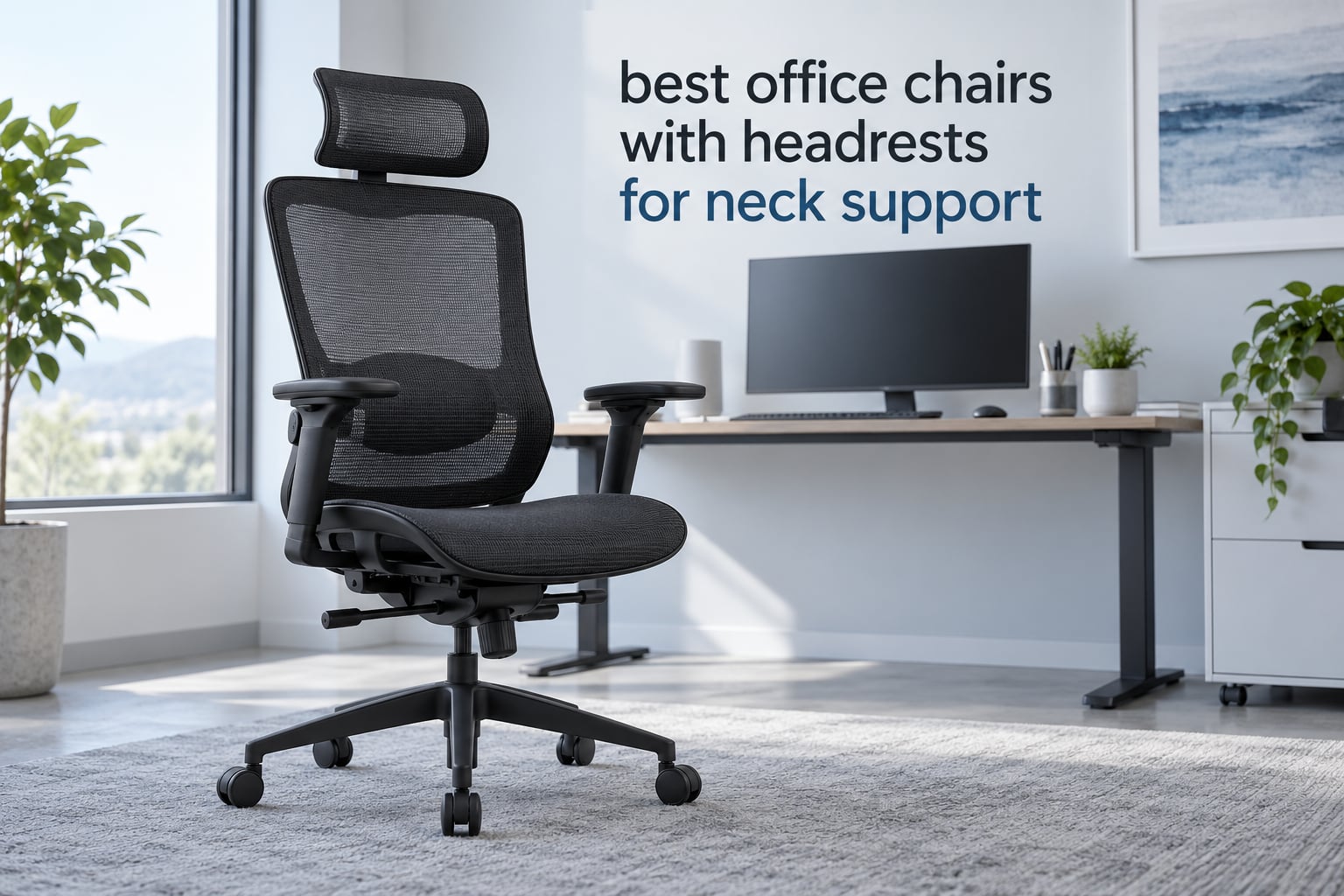 best office chairs with headrests for neck support