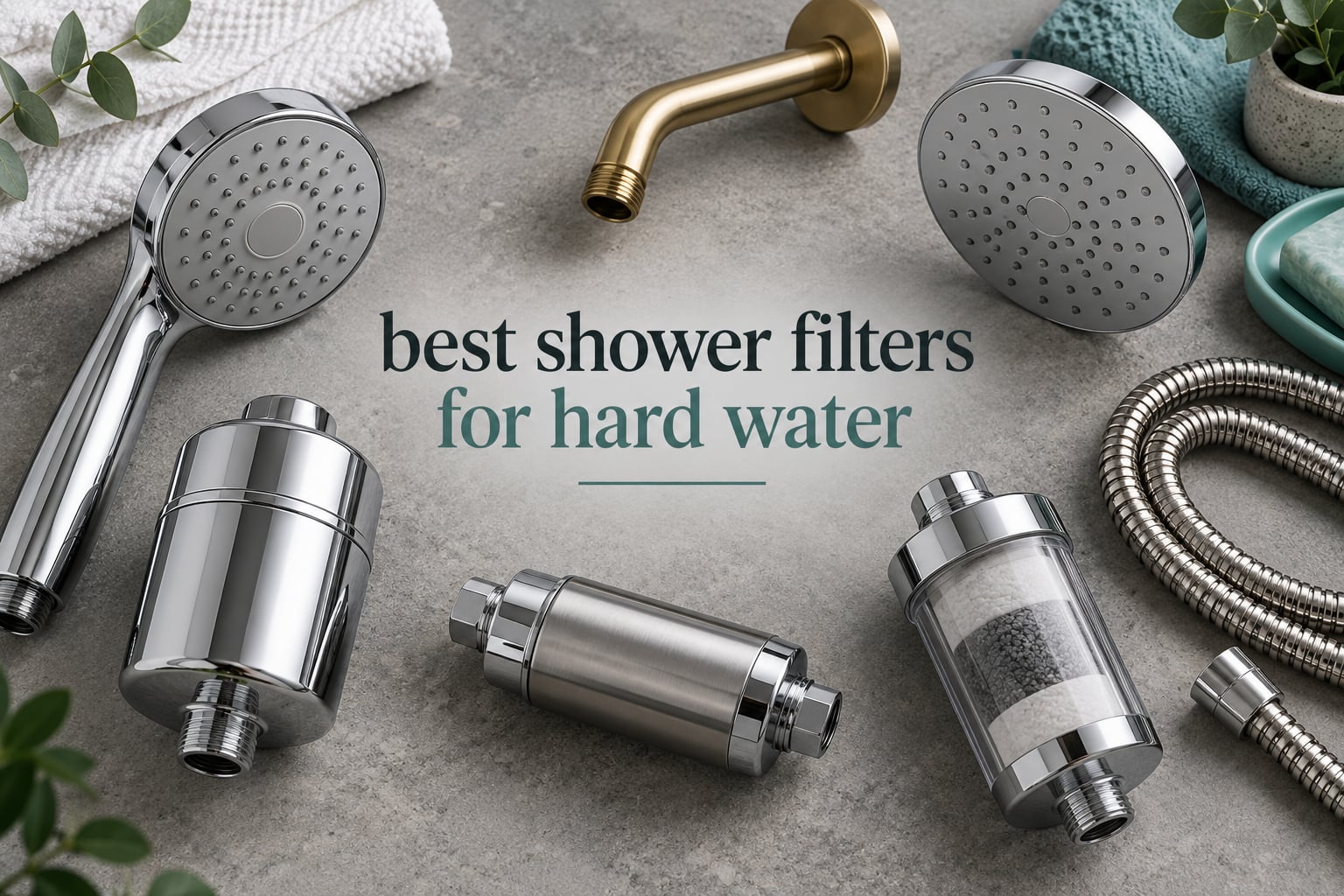 best shower filters for hard water